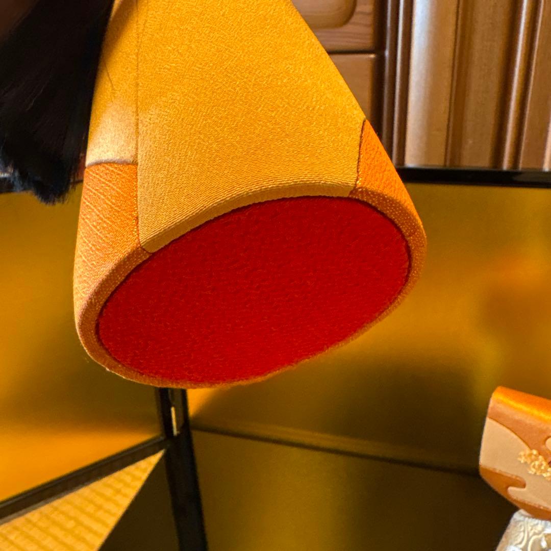 最終値下げ！真多呂人形　男雛30㎝女雛25㎝　雛人形　木目込人形　金屏風と飾り台