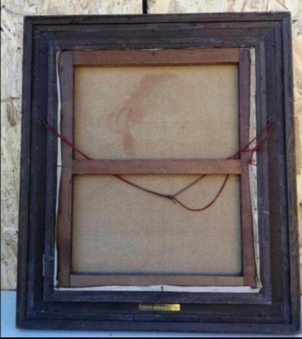 1点もの金運 希少聖徳太子　ビンテージ油絵　福田元首総理寄贈大蔵大臣贈り物