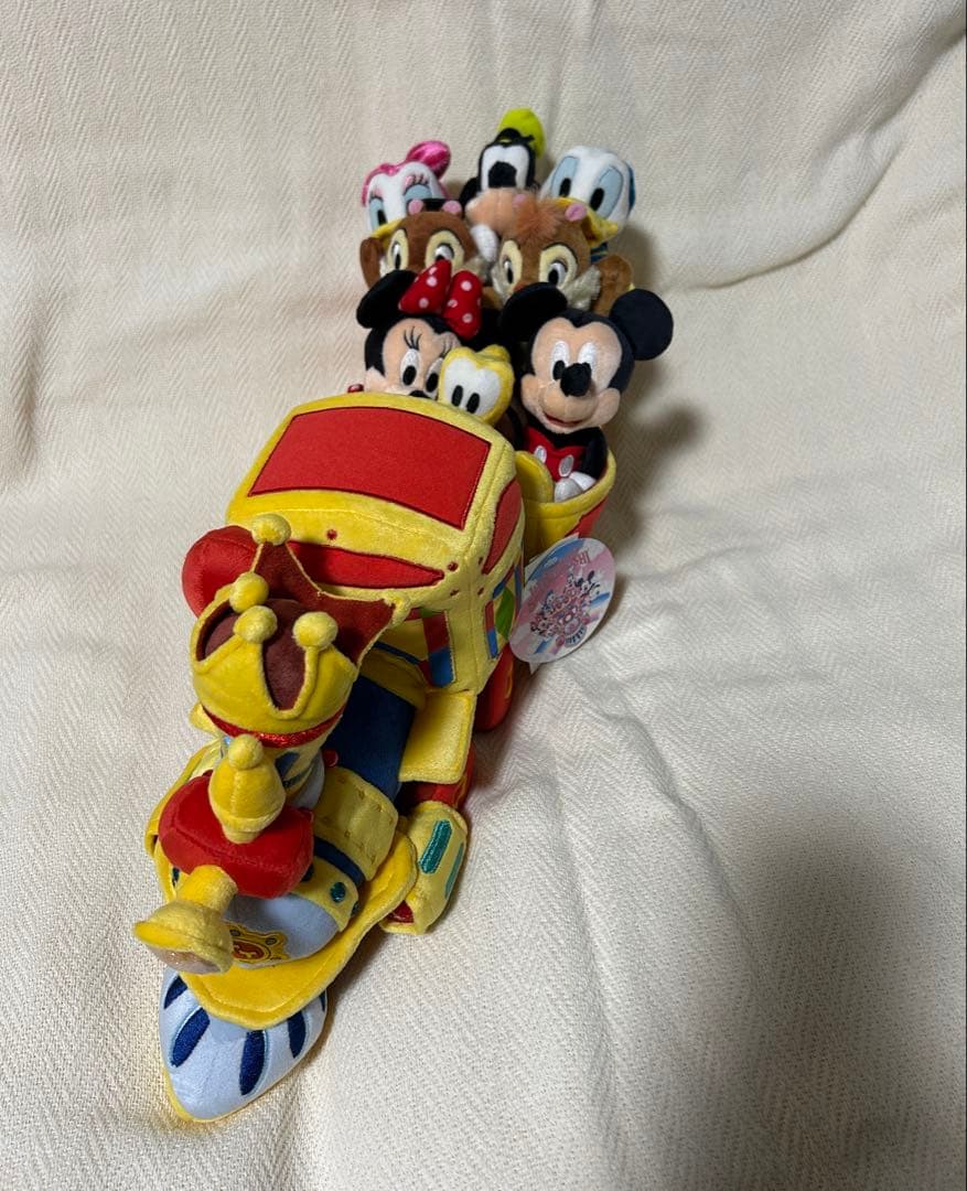 【激レア】心斎橋ディズニーストア　 1周年記念 プラッシュトレイン