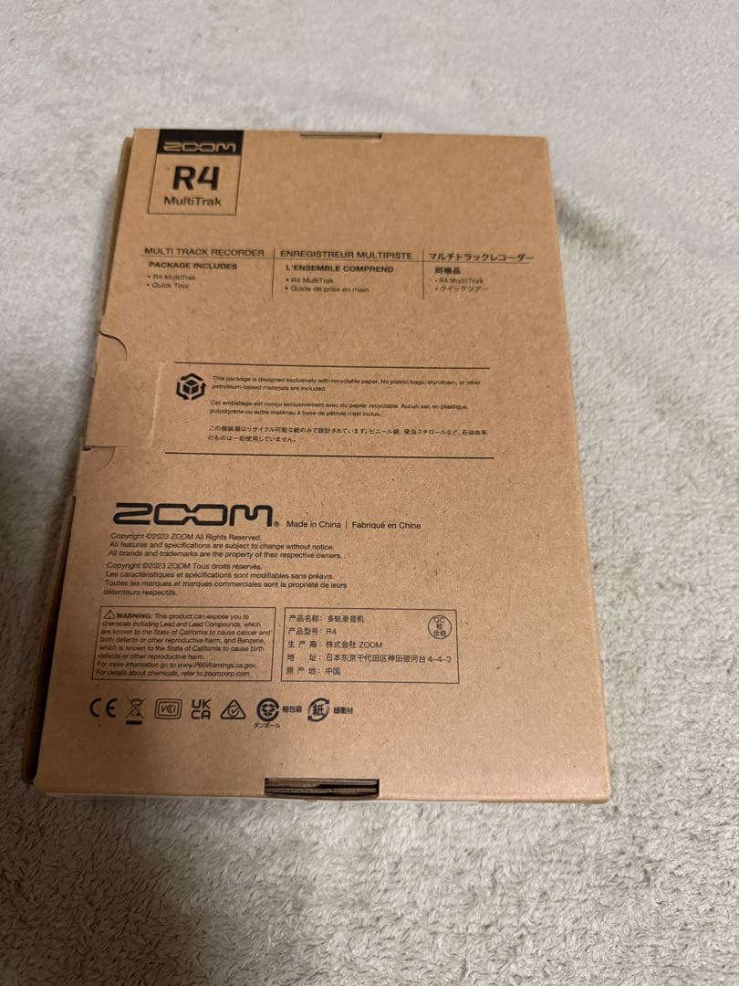 ZOOM R4 MultiTrak マルチトラックレコーダー32bitfloat