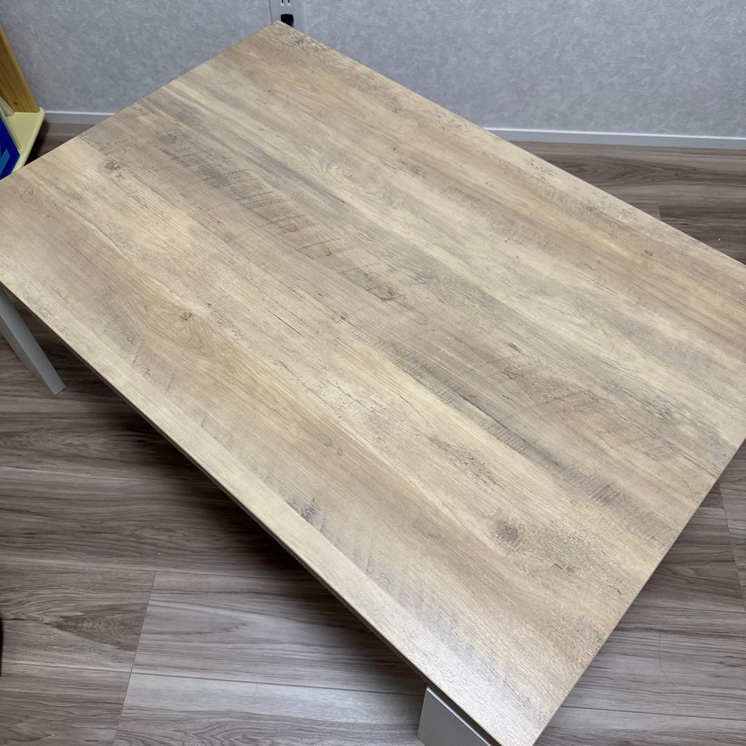 ニトリ　フラットヒーター付きリビングこたつ　こたつテーブル