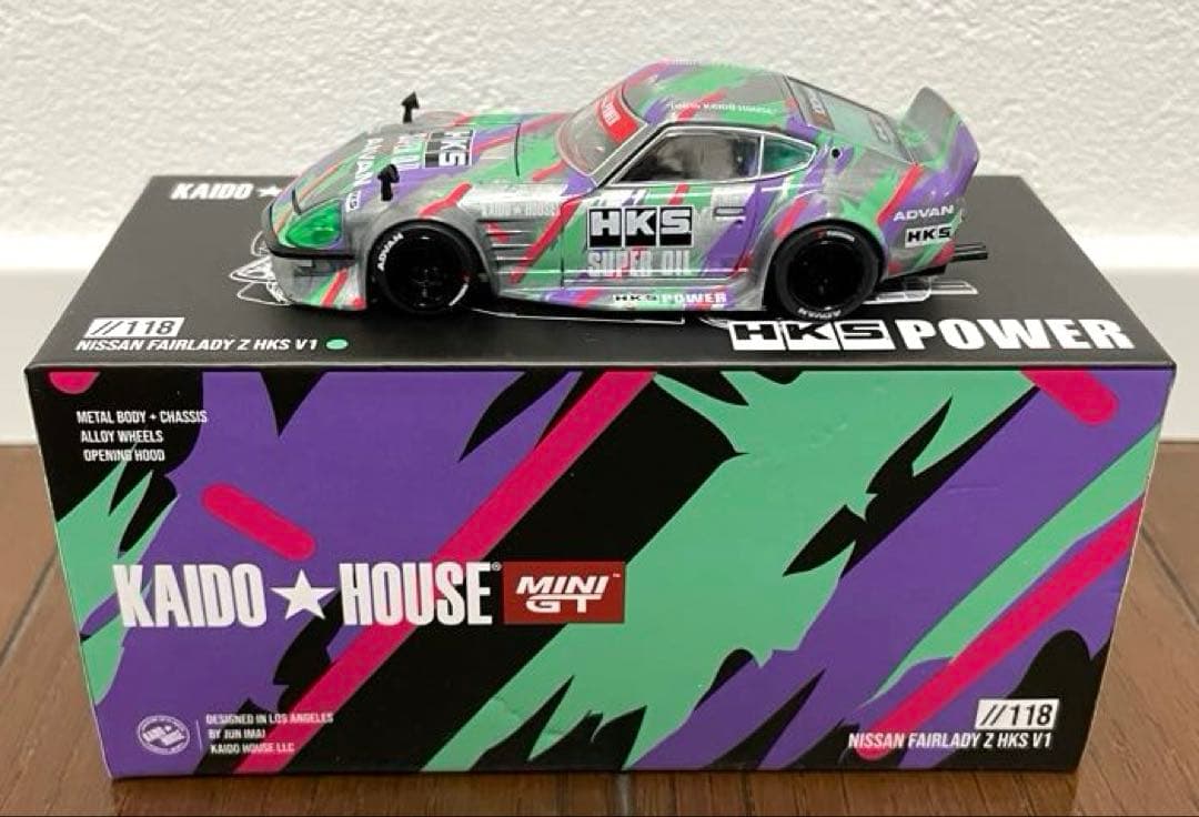 街道ハウス HKS POWER チェイスカー 5台SET(開封済み)