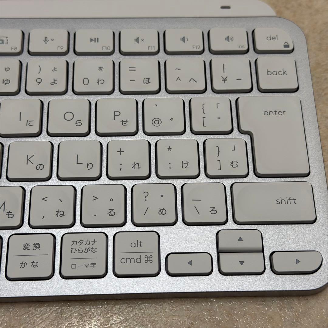 MX Keys Mini ペールグレー｜美品｜購入3日使用｜保証2年・付属品完備
