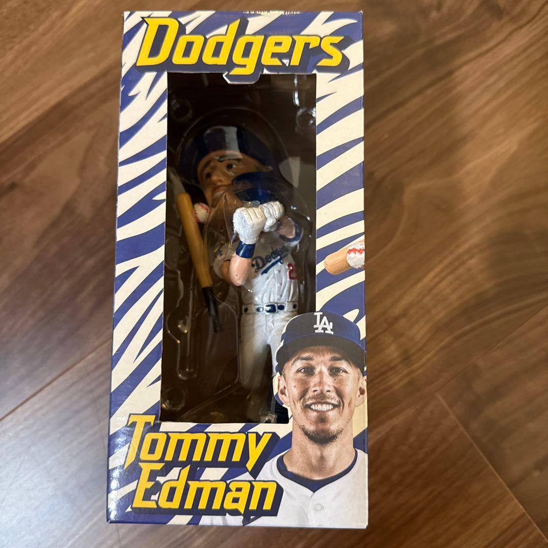 LA ドジャーズ　トミー　エドマン　ボブルヘッド