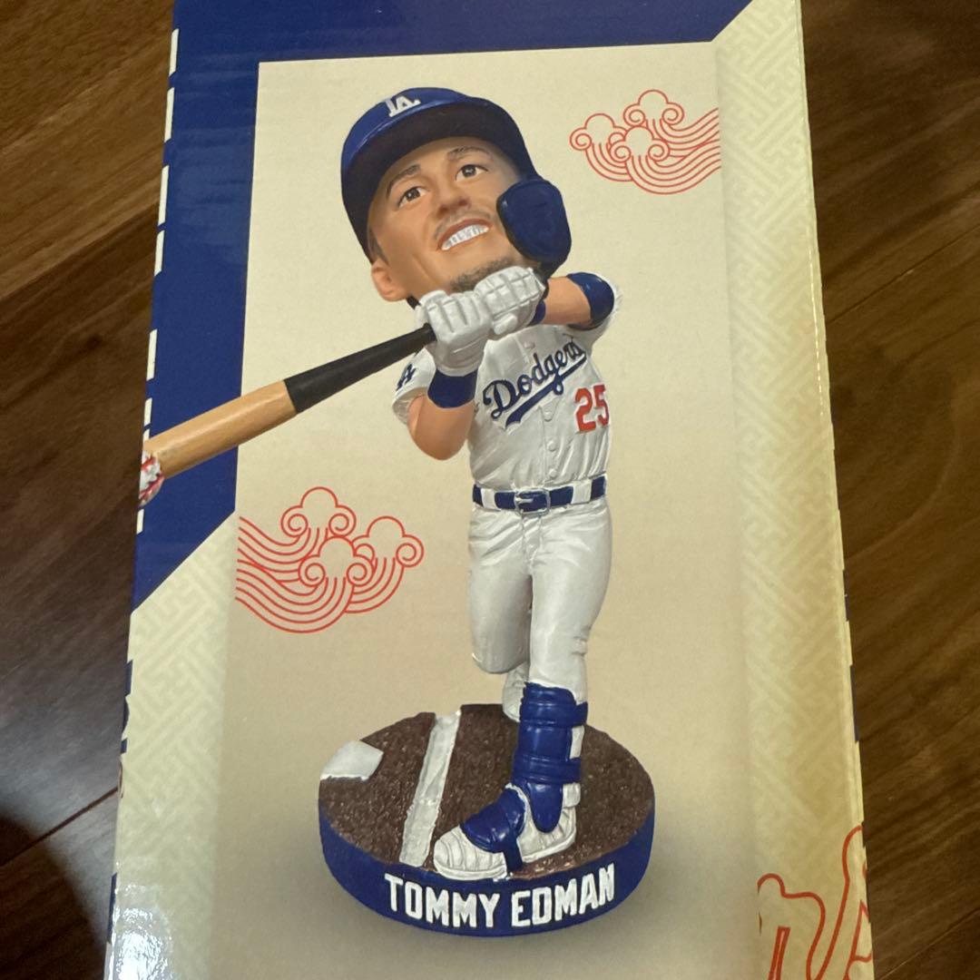 LA ドジャーズ　トミー　エドマン　ボブルヘッド