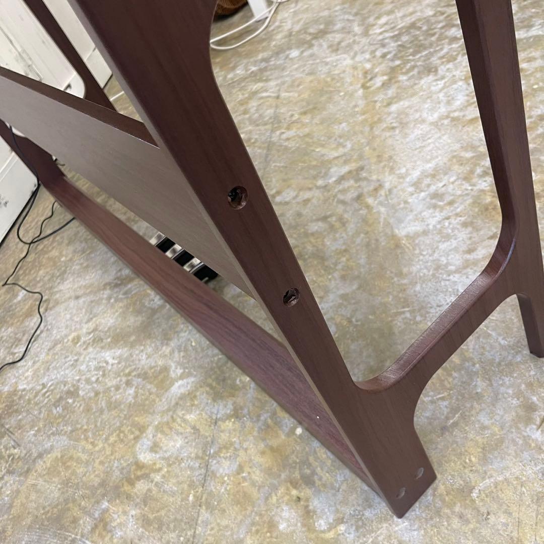 電子ピアノ88鍵盤　給電式　蓋スライド　マホガニー