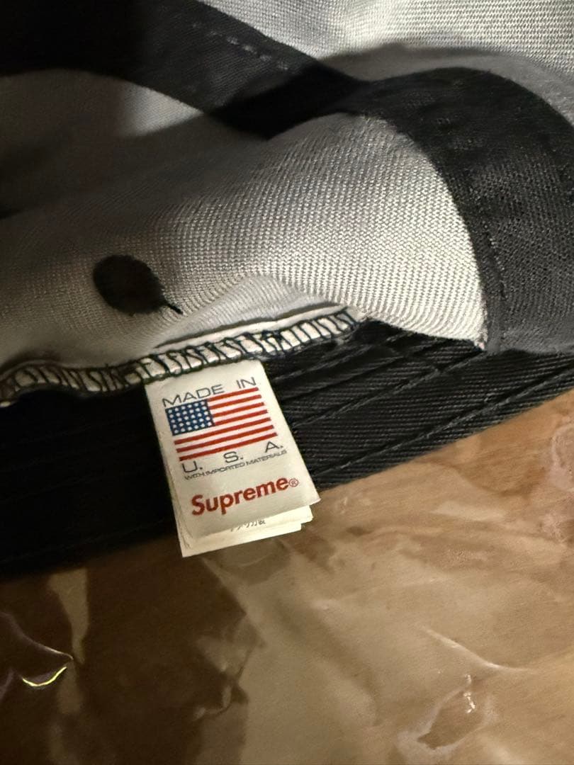 帽子 supreme Washed Chino Twill Camp Cap