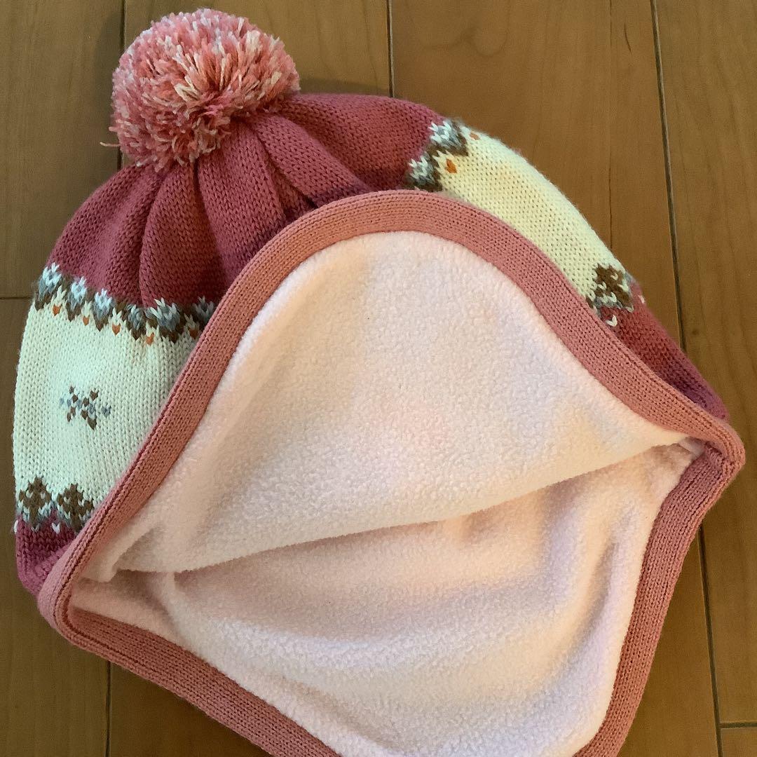 さ*き様 半額　新品同様　ファミリア　ファミちゃん　ニット帽 53-55cm 大
