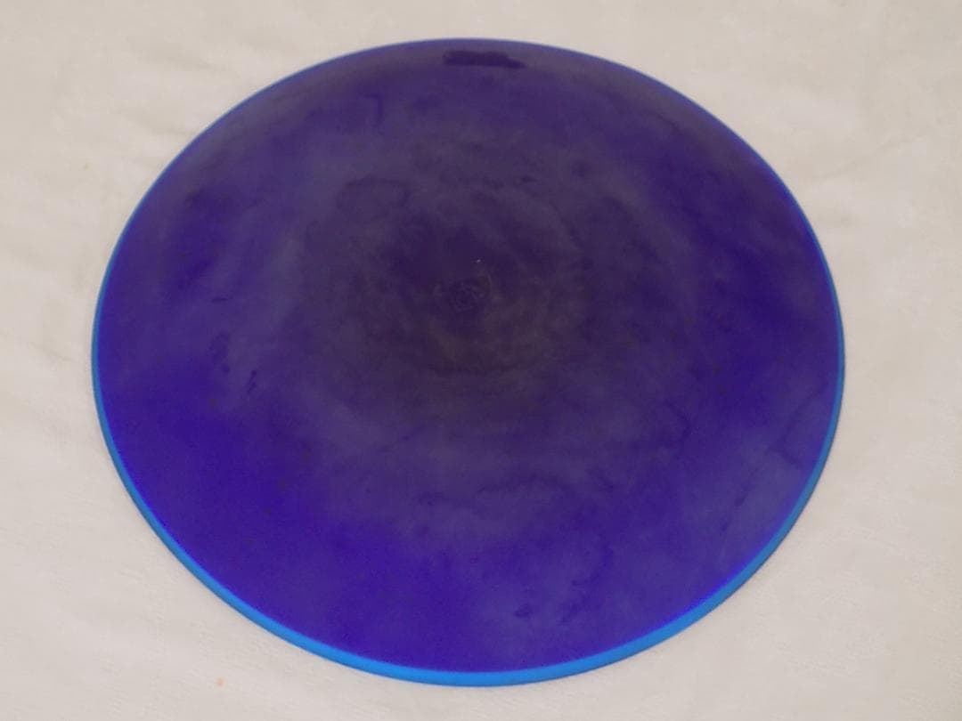 琉球ガラス 末吉清一 金箔　中皿　盛皿　直径２６　新品未使用