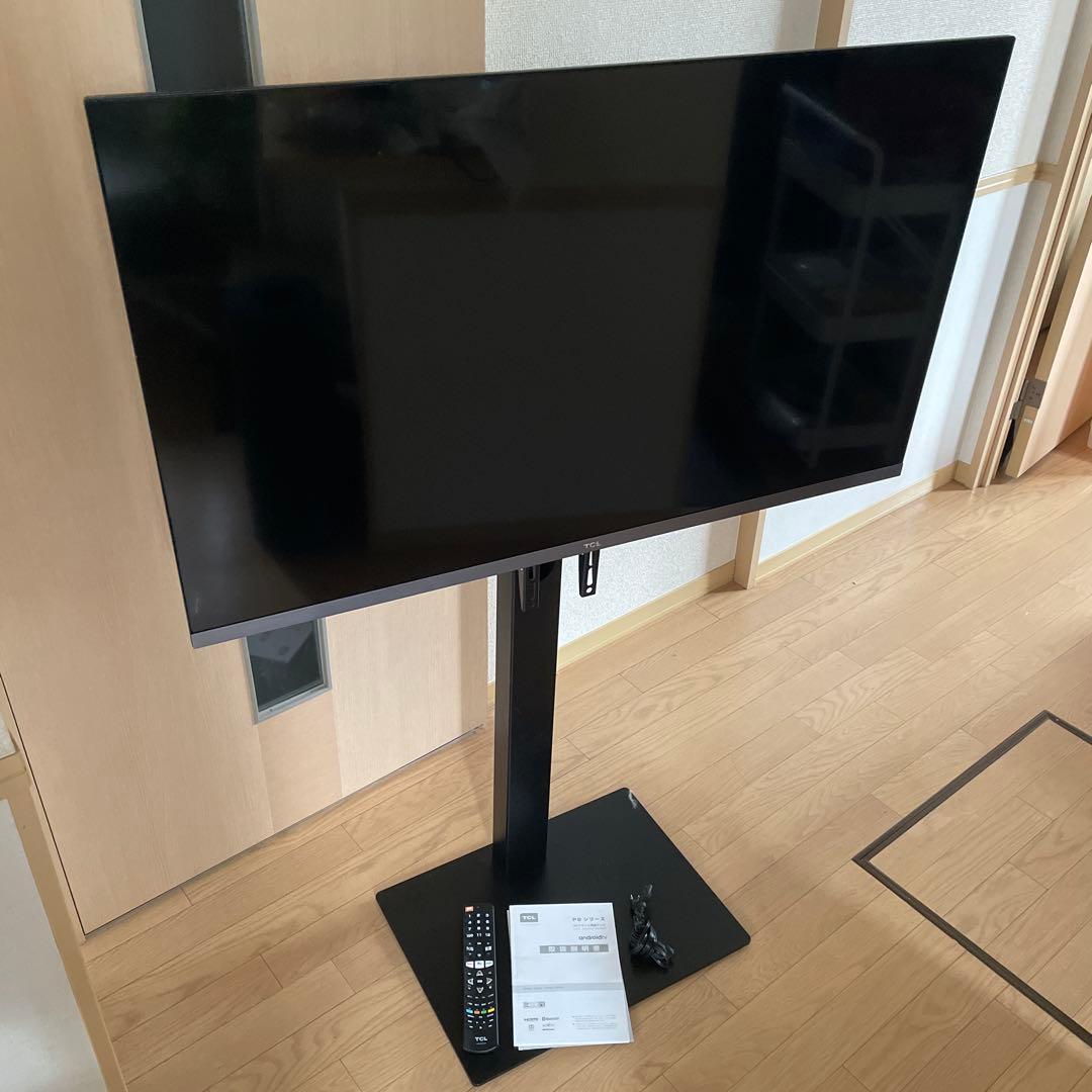 4Kテレビ&テレビ台　TCL 43P8B 43インチ