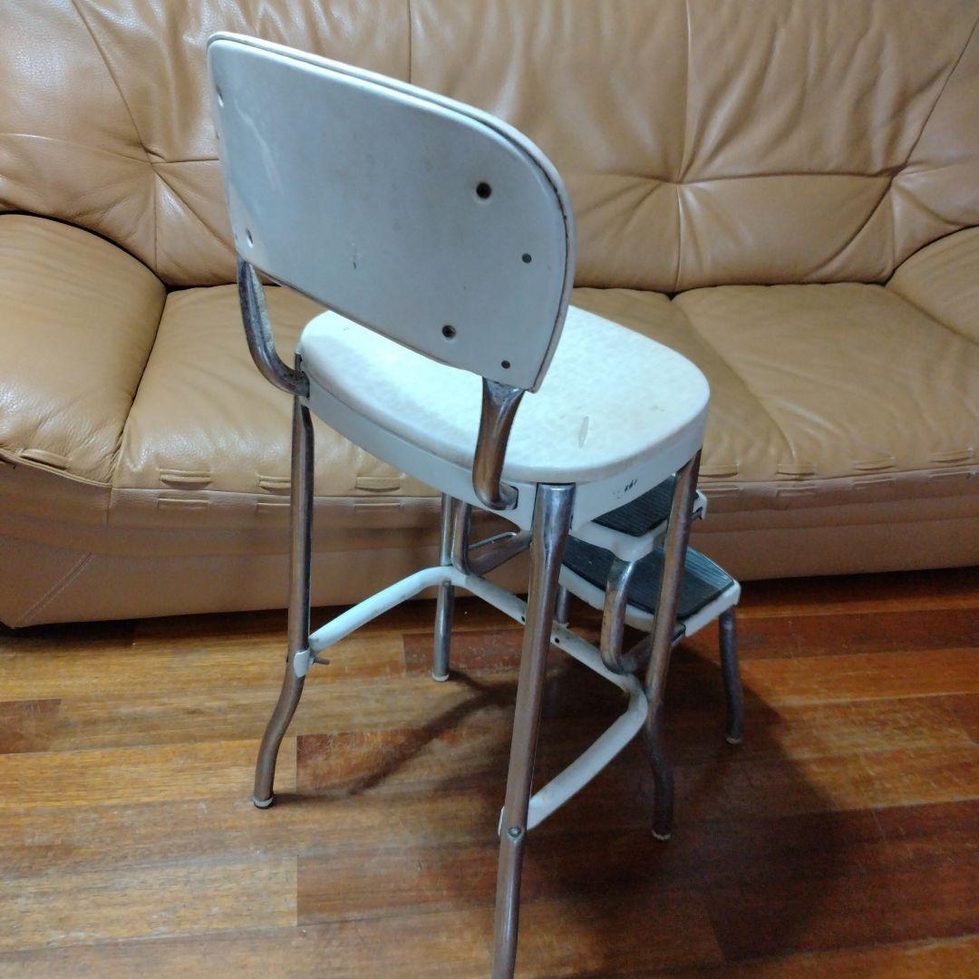 米国USAステップチェア椅子Coscoビンテージミッドセンチュリー古道具レトロ