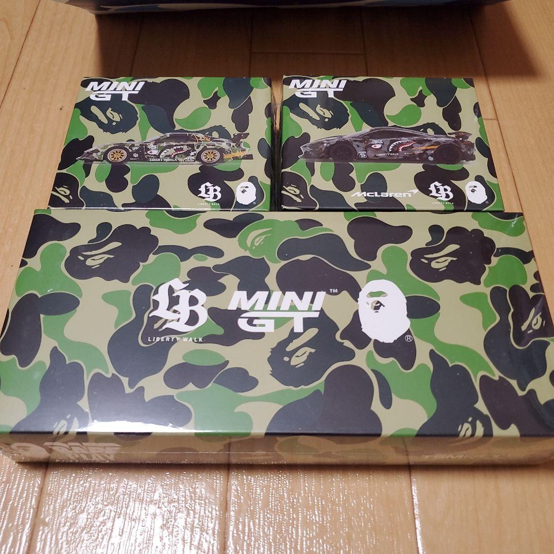 BAPE × MINIGT × LIBERTYWALK 6台セット