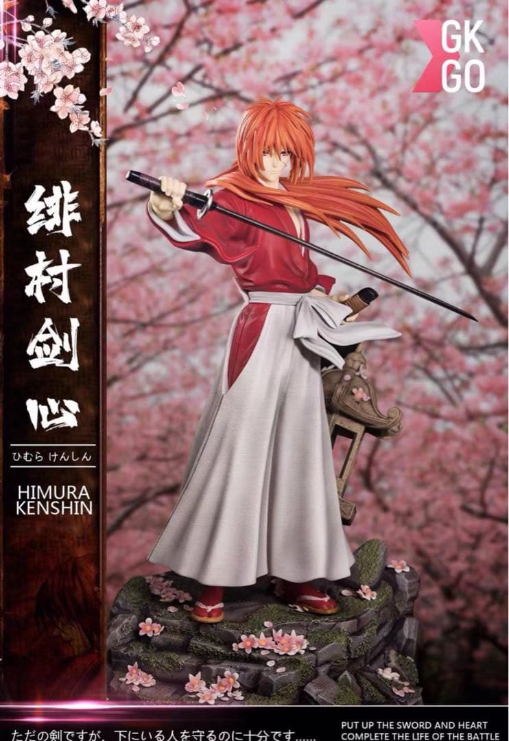 るろうに剣心 ひむら けんしん ガレージキット ガレキ スタチュー①