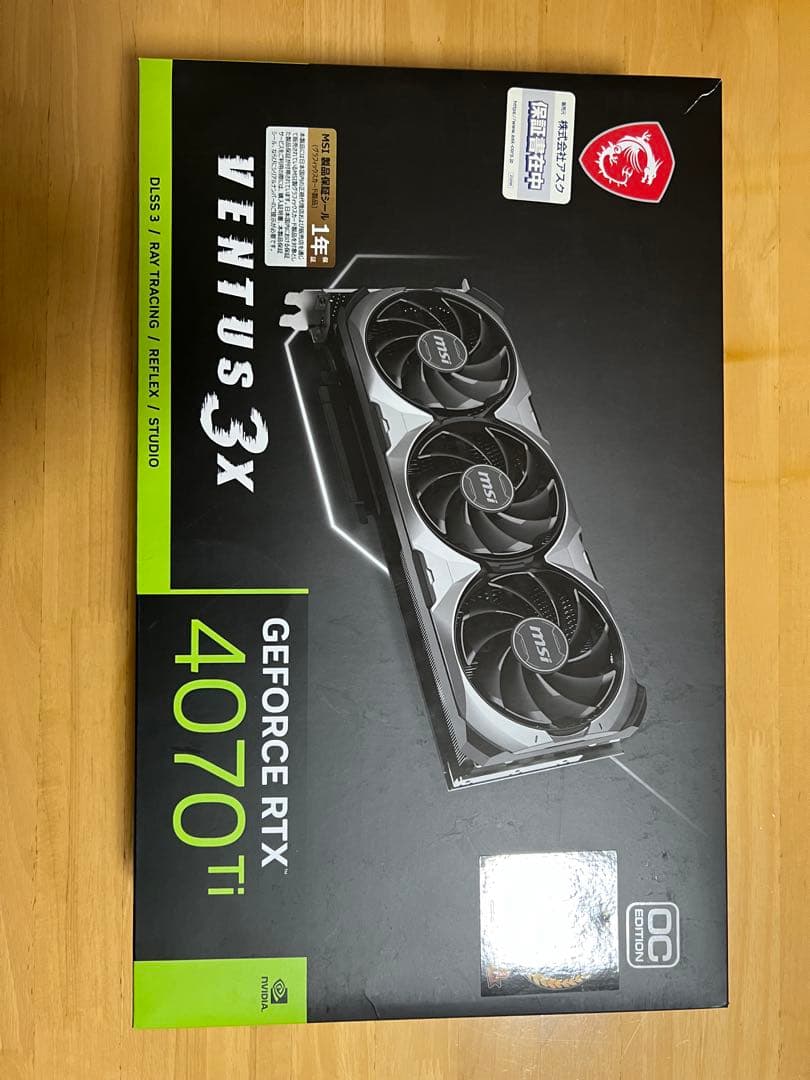 【きゃメ】 3X GEFORCE RTX 4070 Ti
