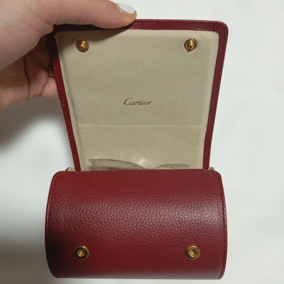 Cartier 赤 ジュエリーボックス 3点セット