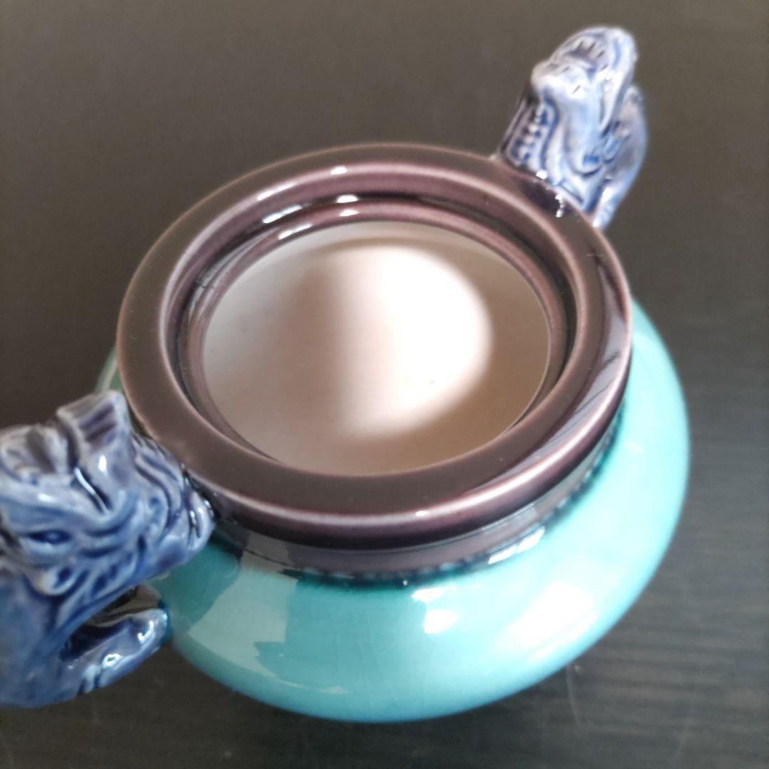 値下げしました。 人間国宝、徳田正彦（三代八十吉)彩釉香炉