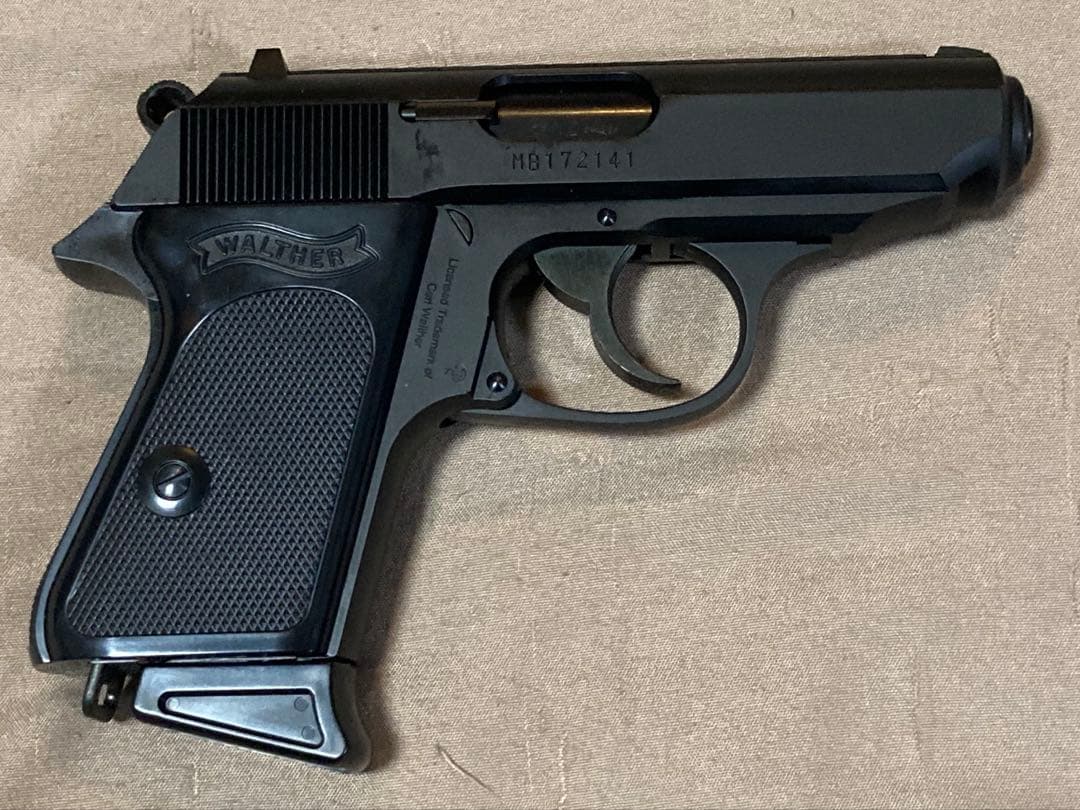 マルゼン　ワルサーPPK ブローバック　ブラックモデル