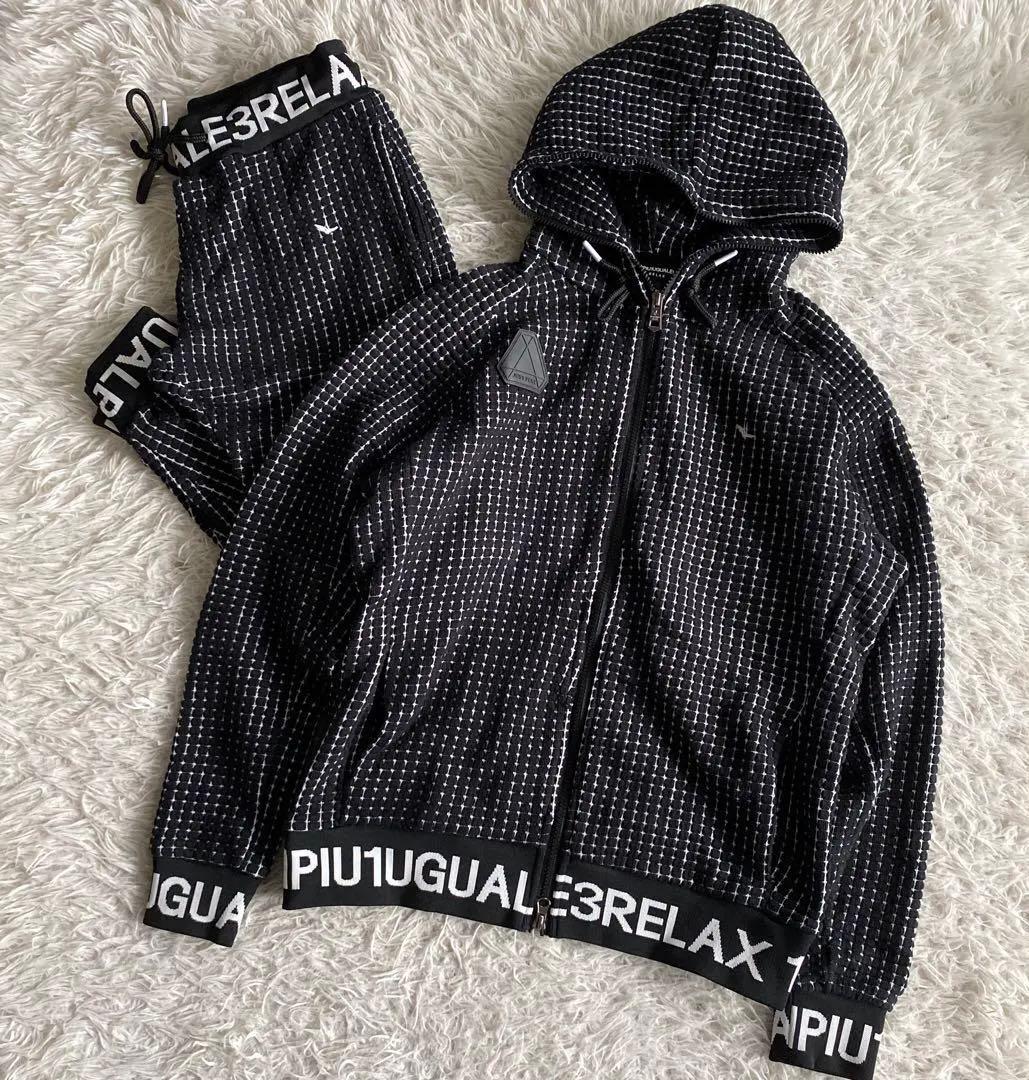 jessie1PIU1UGUALE3 RELAX ワッフル リブ ロゴ