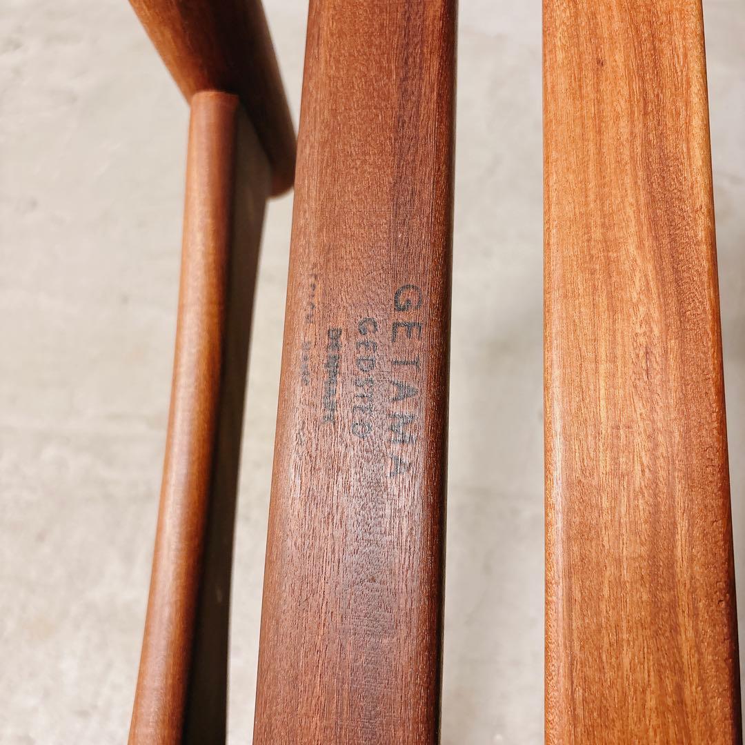 ウェグナー　GE240 オットマン　チーク材　北欧家具　北欧ビンテージ