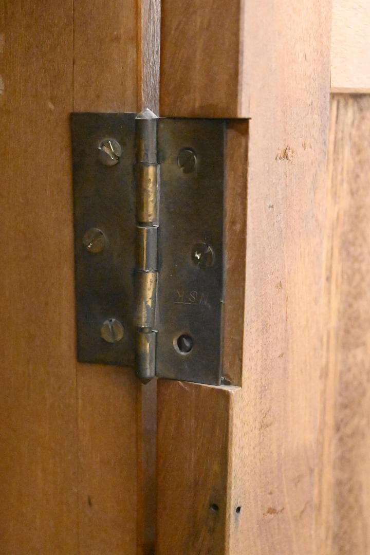 NH11 超稀少 昭和レトロ アンティーク 銭湯 女湯　総無垢 鍵付き