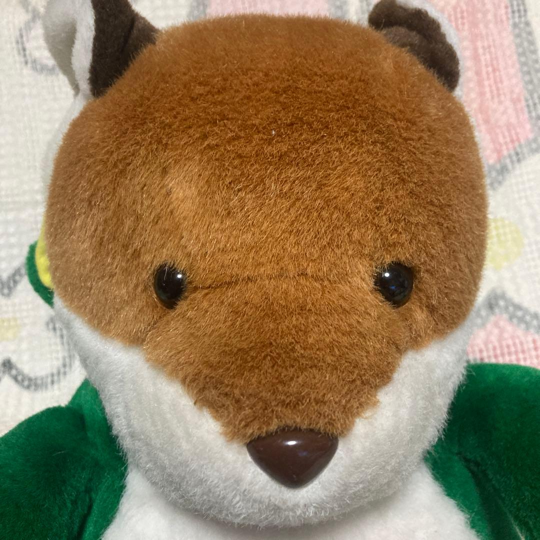 SKB札幌　キタキツネ　着ぐるみ　恐竜　変身ぬいぐるみ　中古品　35cm