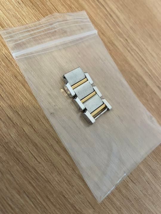 カルティエ　時計　タンクフランセーズ　パーツ　コンビ