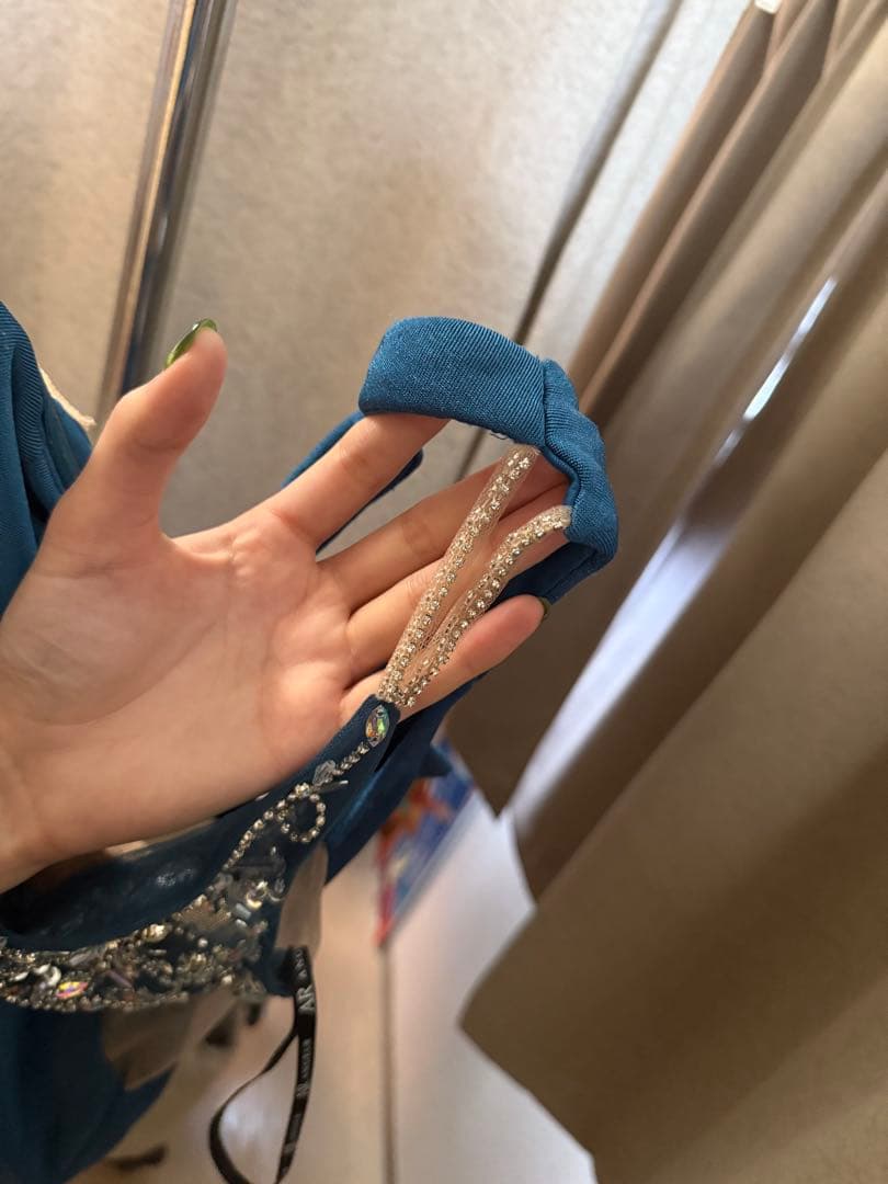 エンジェルアール　ロングドレス　AR25232-BL-S250728