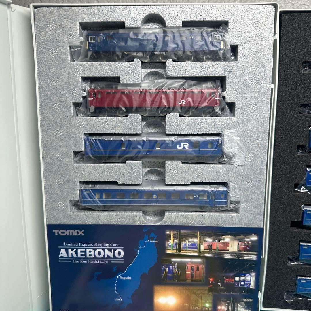 TOMIX 限定品さよならシリーズ、富士はやぶさ、日本海、あけぼの3セット
