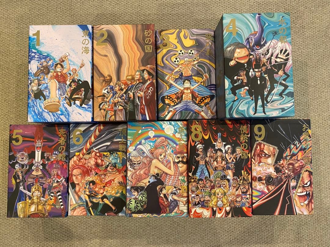 ONE PIECE ワンピース BOX EP1〜9 全90巻