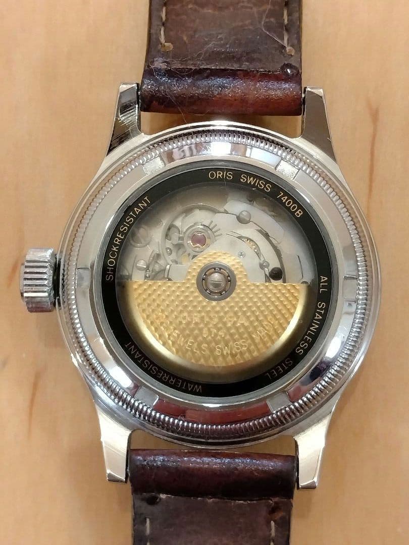 【稼働品】ORIS ポインターデイト（アンティーク時計）