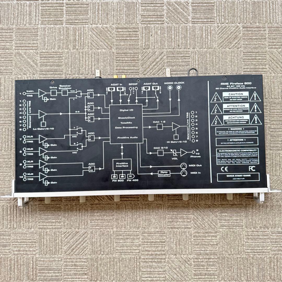 【ジャンク】RME Fireface 800 オーディオインターフェース
