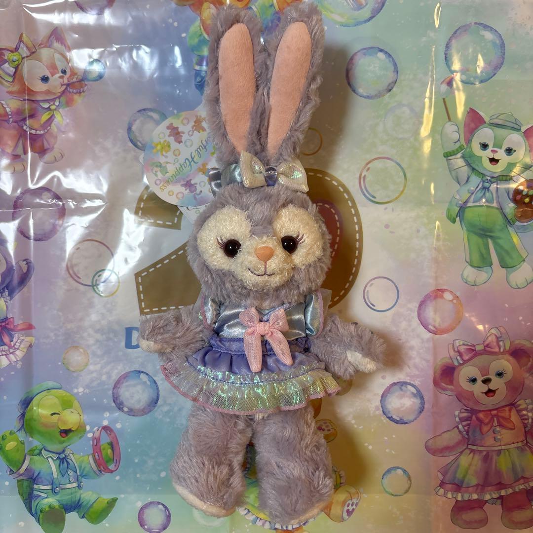 ダッフィー &フレンズ 20周年 バケパ ポージープラッシー ステラルー　新品