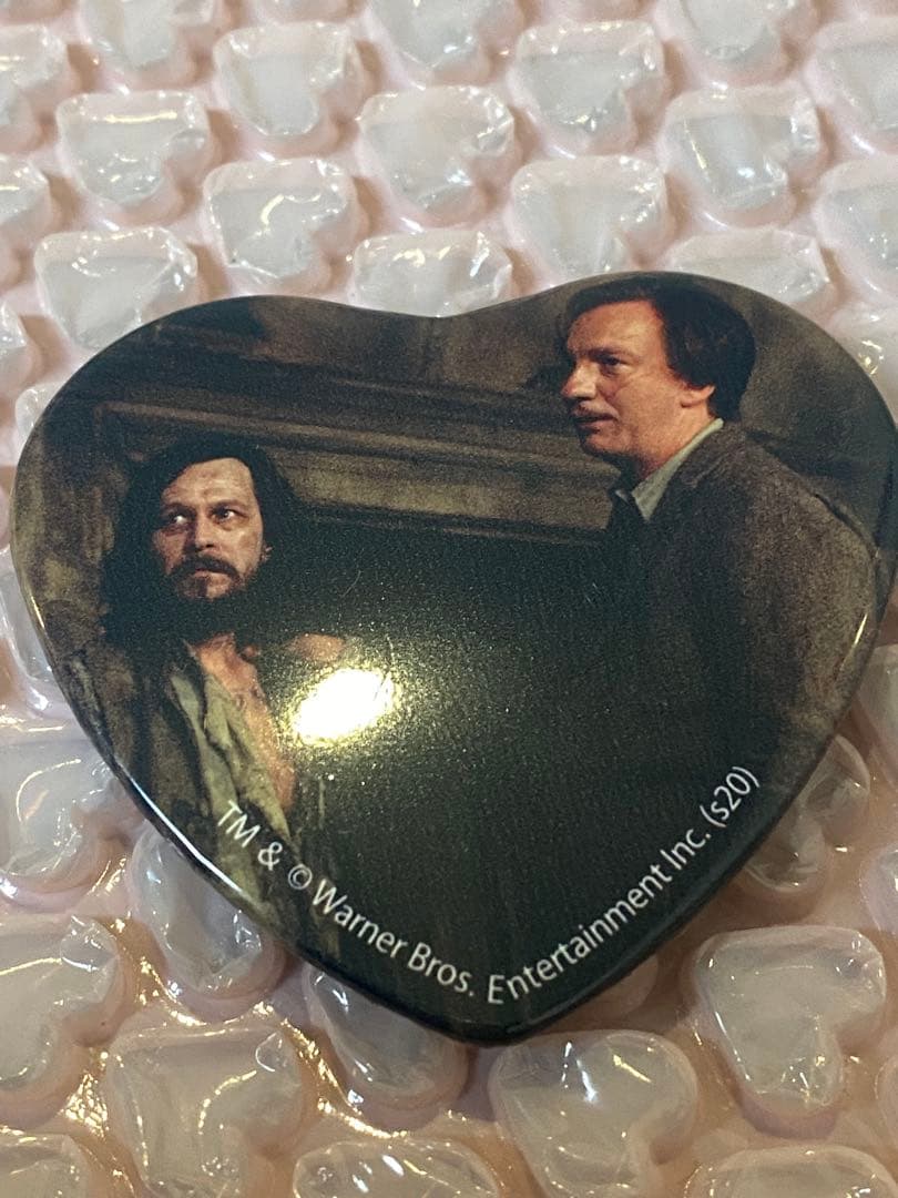 ハリーポッター ハリポタ ハート 缶バッジ シリウス ルーピン