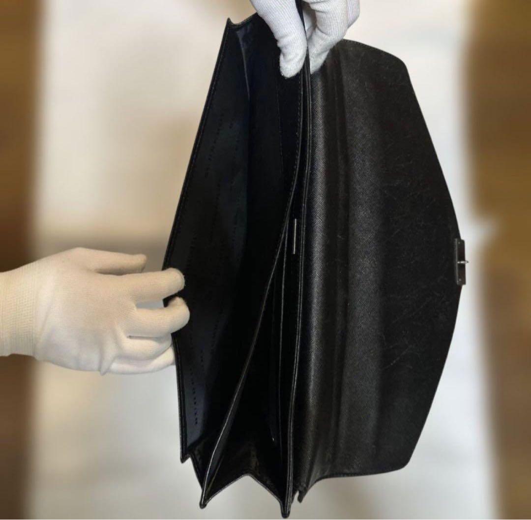 美品 Burberry （バーバリー）ダレスバッグ ビジネスバッグ サフィアーノ