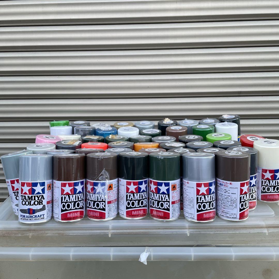 新品未開封 カラースプレー タミヤ ミスターカラースプレー 50本セット