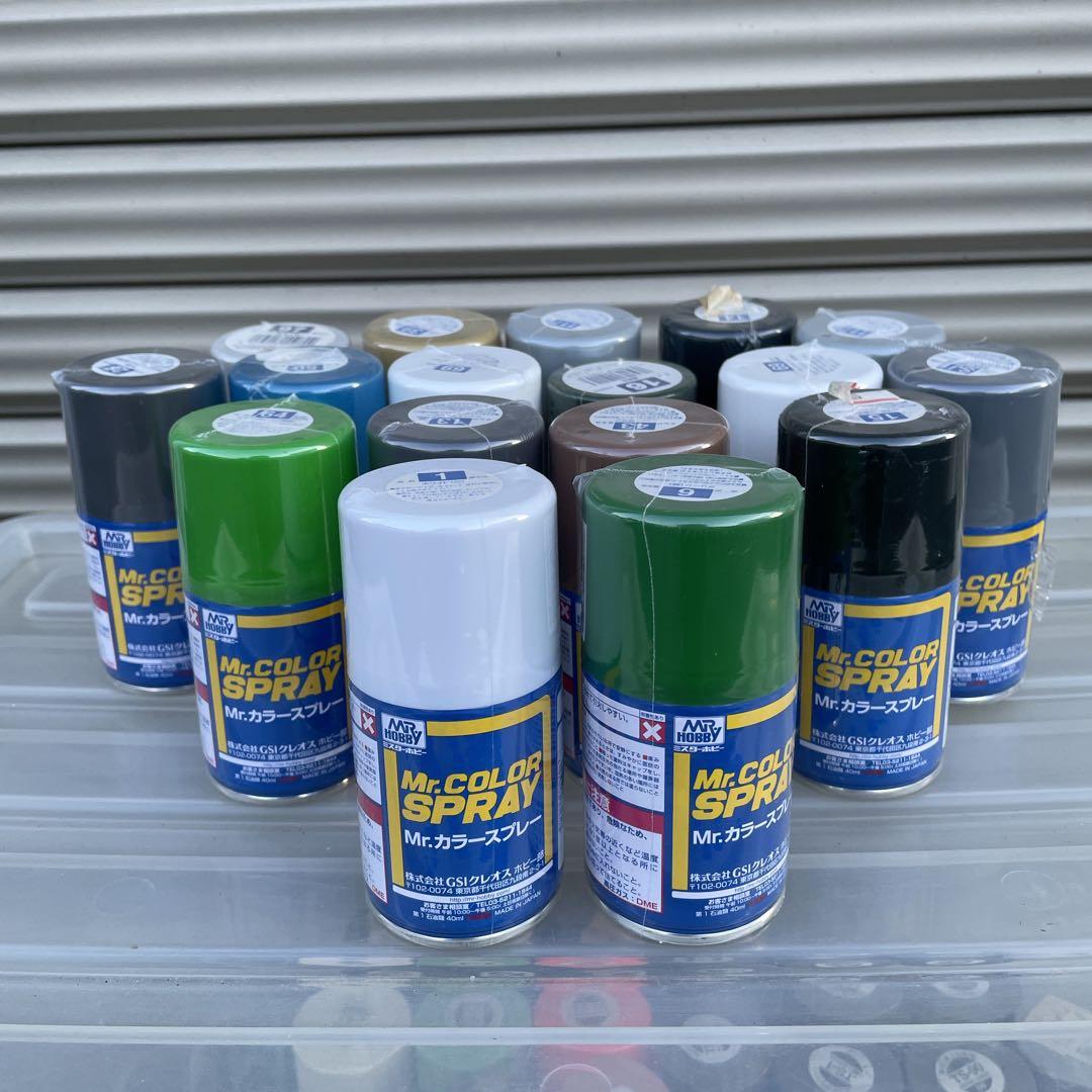 新品未開封 カラースプレー タミヤ ミスターカラースプレー 50本セット