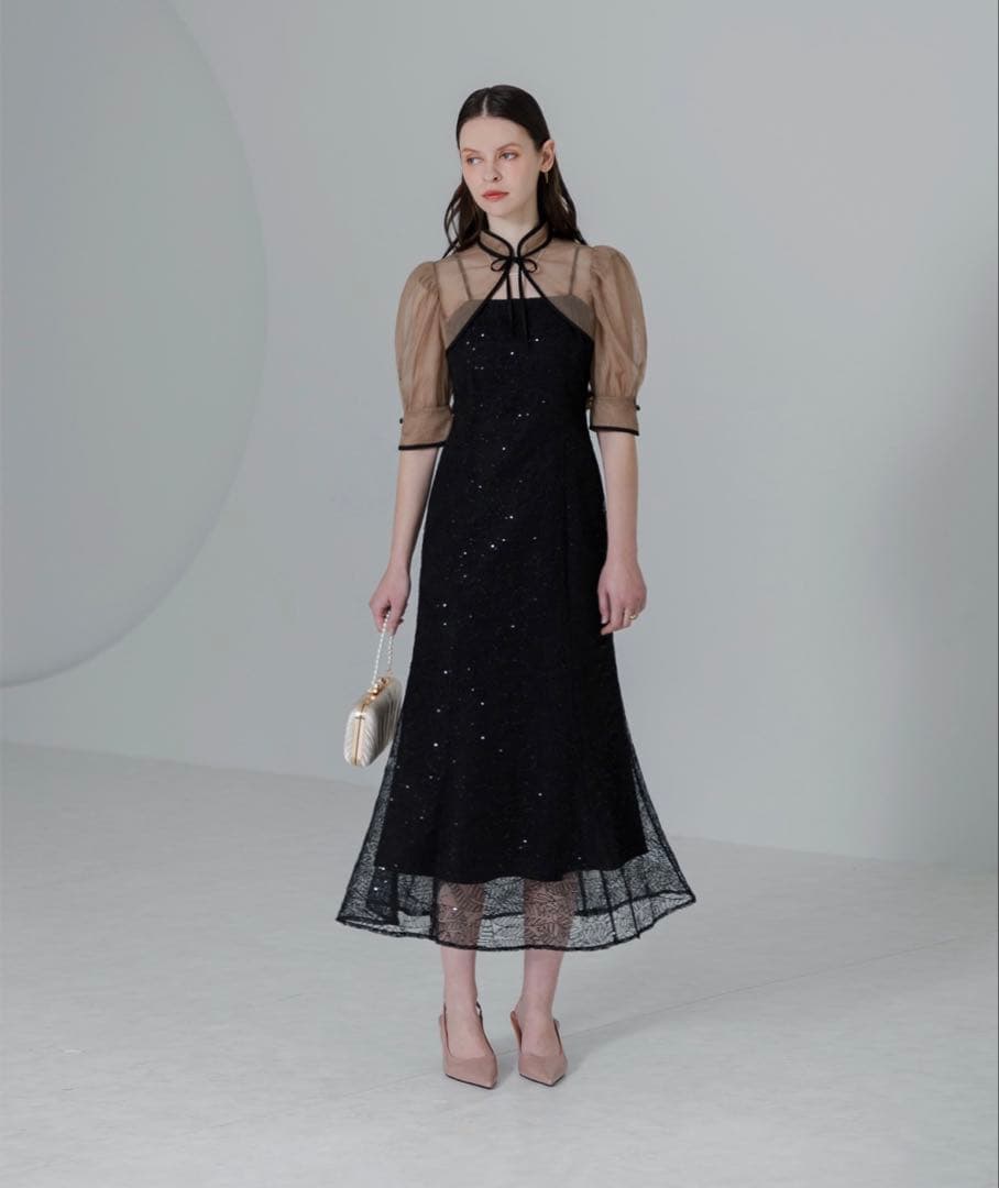 【あ】Leja スパンコール ドレス