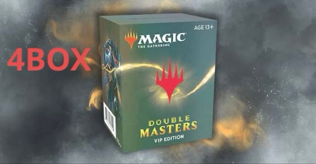 MTG ダブルマスターズVIP版　英語版　4BOX 新品未開封シュリンク付き