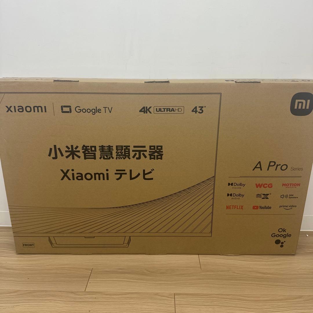 Xiaomi シャオミ L43M8-A2TWN チューナーレス 液晶テレビ