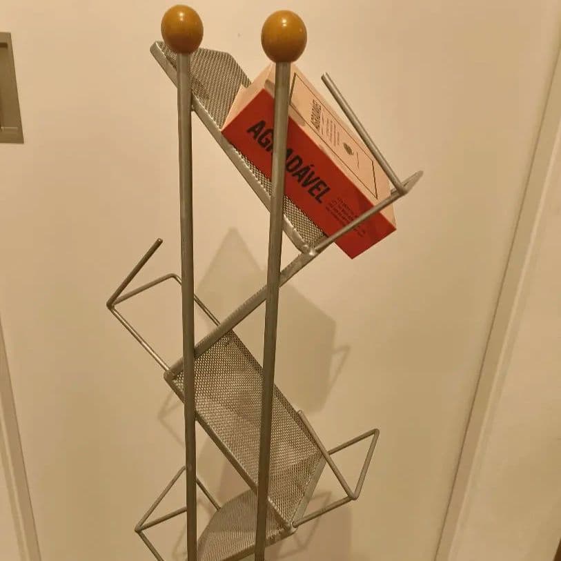 90s ポストモダン wave マガジン・CDラック 収納 ヴィンテージ レトロ