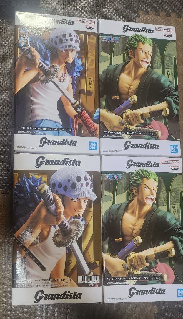 ワンピースGrandista ルームライト ワーコレ 他フィギュア ５６個セット