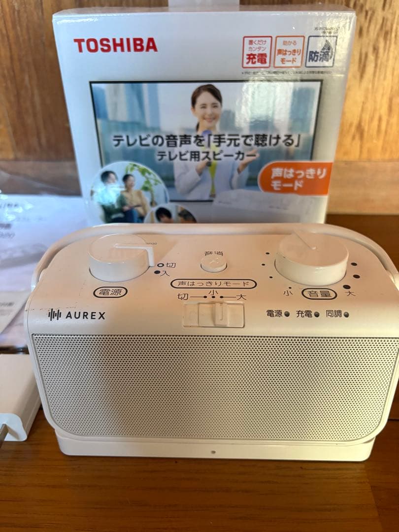 TOSHIBA AUREX ワイヤレススピーカー