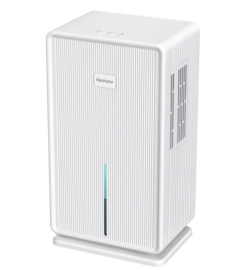 Heshare 除湿機 3L 湿気対策 5-15畳対応 部屋干し カビ対策