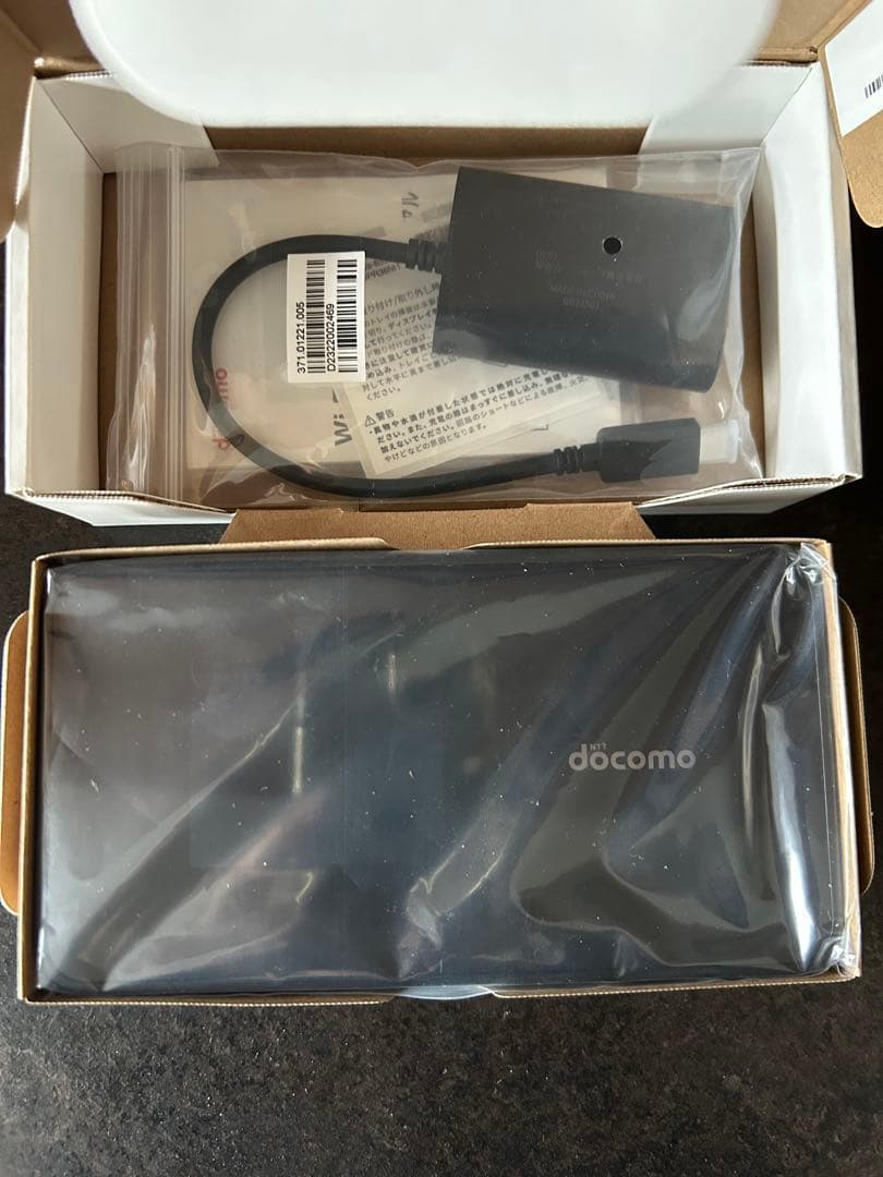 docomo Wi-Fi STATION SH-54C ブラック