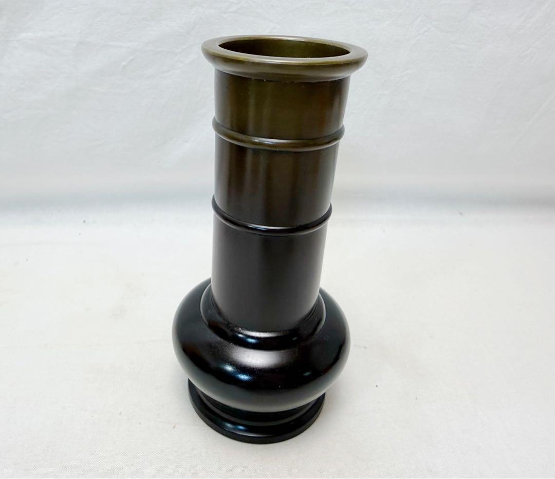 茶道具 鋳師 金森淨栄作 唐銅 皆具 環付水指 建水 杓立 蓋置 共箱