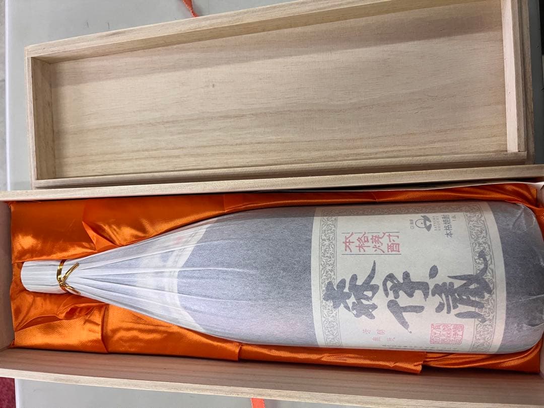 森伊蔵 焼酎 木箱入り 特別ラベル