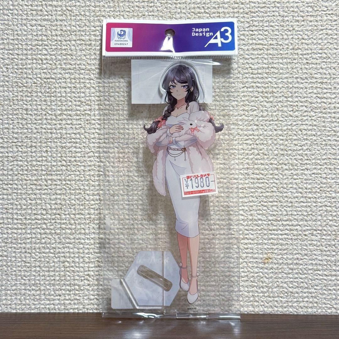 青春ブタ野郎 桜島麻衣 アクリルスタンド ヨドバシカメラ コラボ 限定