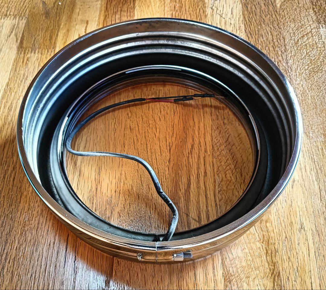 ハーレー　クリアキン　L.E.Dヘッドライトトリム