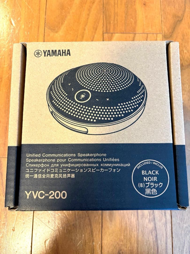 新品YAMAHAユニファンドコミュニケーションスピーカーフォンYVC-200