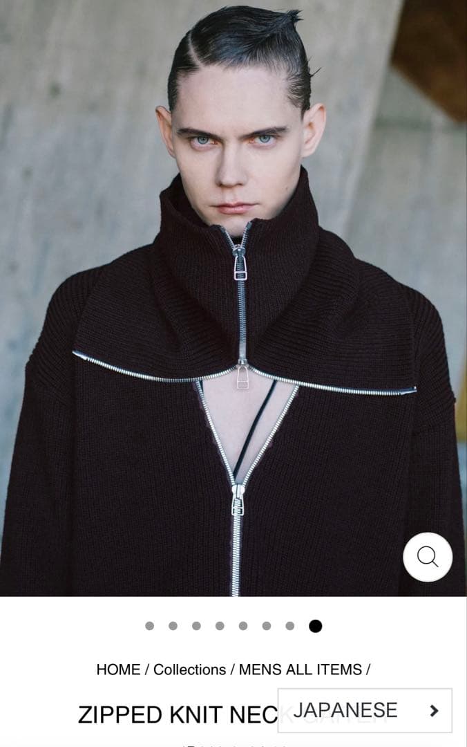 john lawrence sullivan ネックウォーマー　ブラック